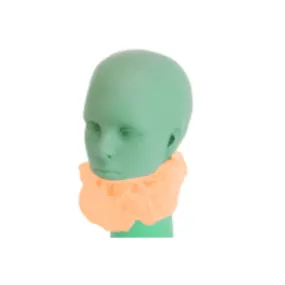 (1000/Case) Mens Disposable Polypropylene Orange Beard Covers