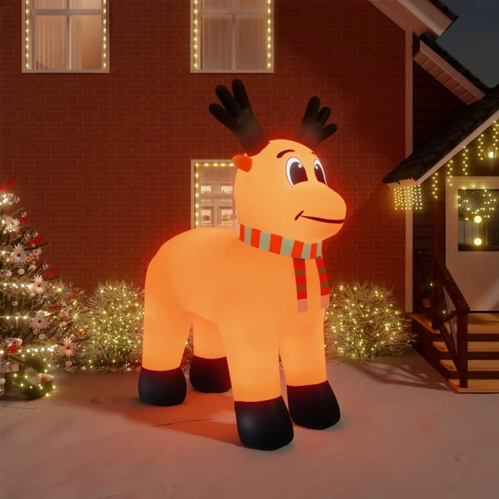 13 Feet Christmas Inflatable Reindeer with LEDs