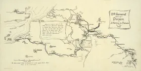 13th Armored Division Campaign Map