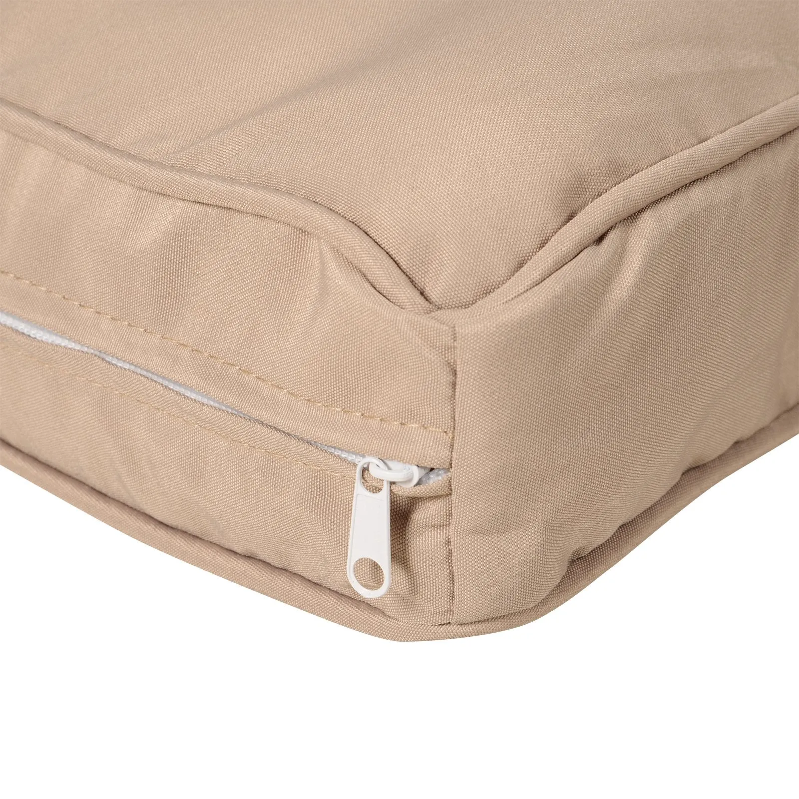 14pc Patio Rattan Sofa Set Cushion Cover - Beige