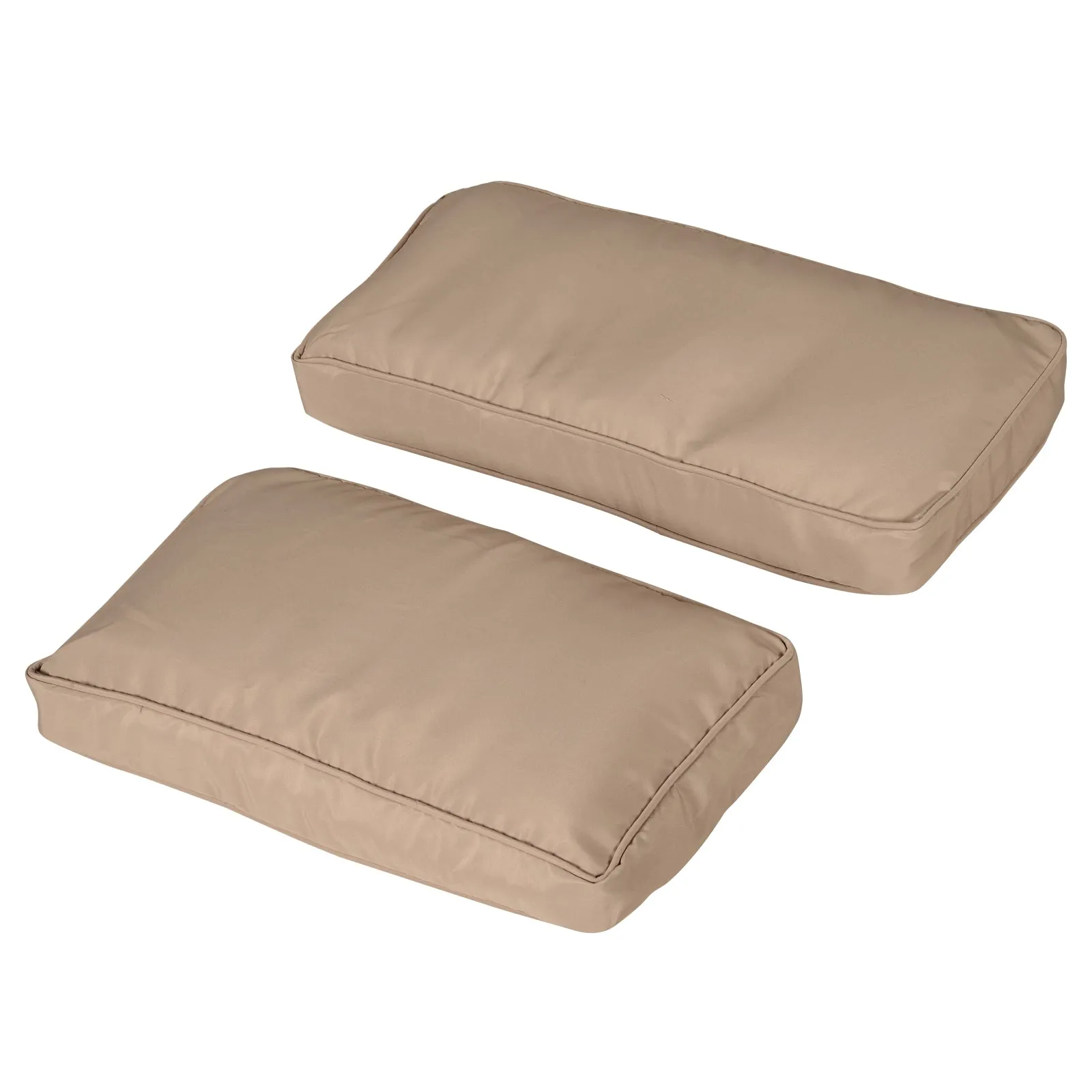 14pc Patio Rattan Sofa Set Cushion Cover - Beige