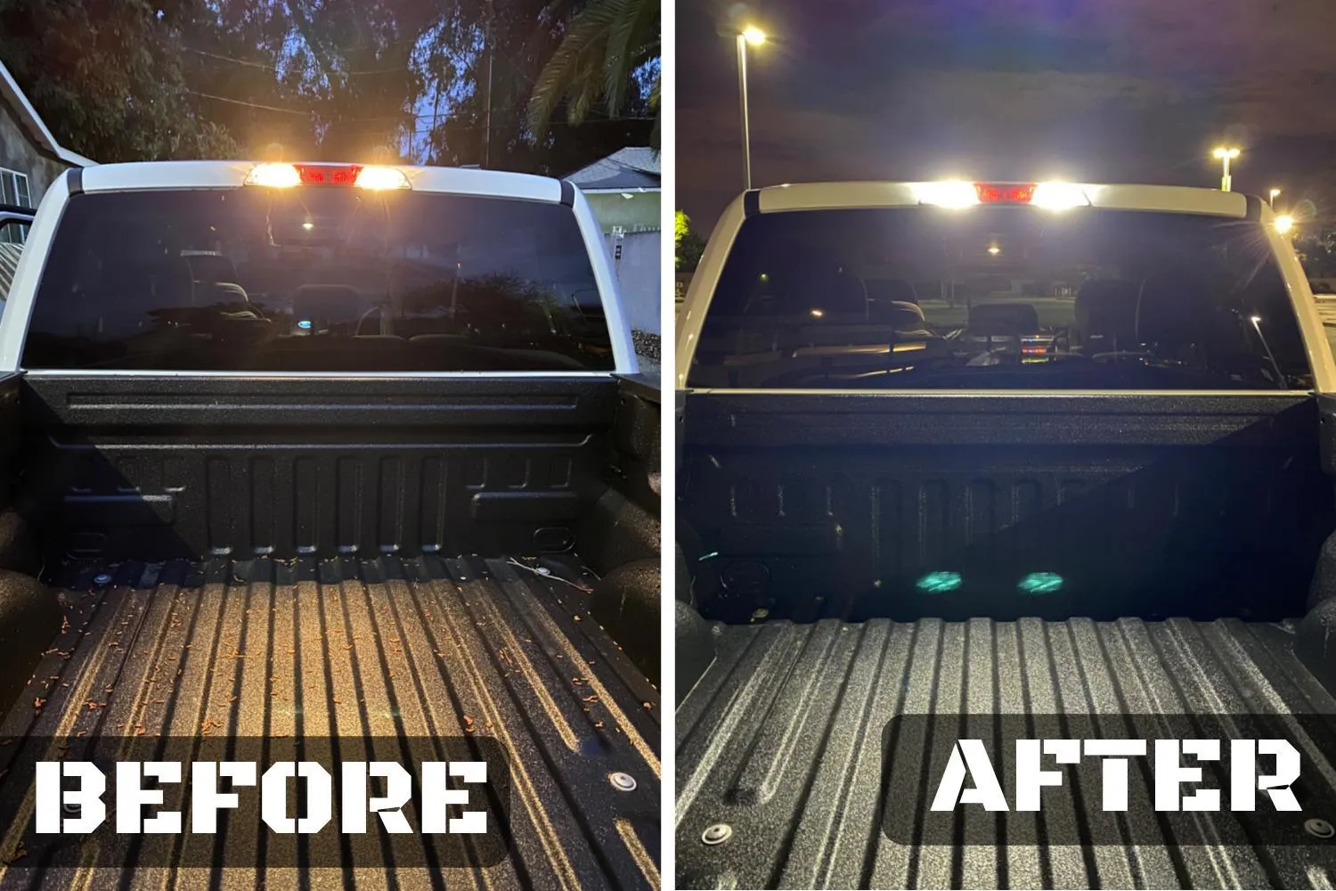 2015 - 2020 LED Cargo & High Mount Brake LED Light Bulbs