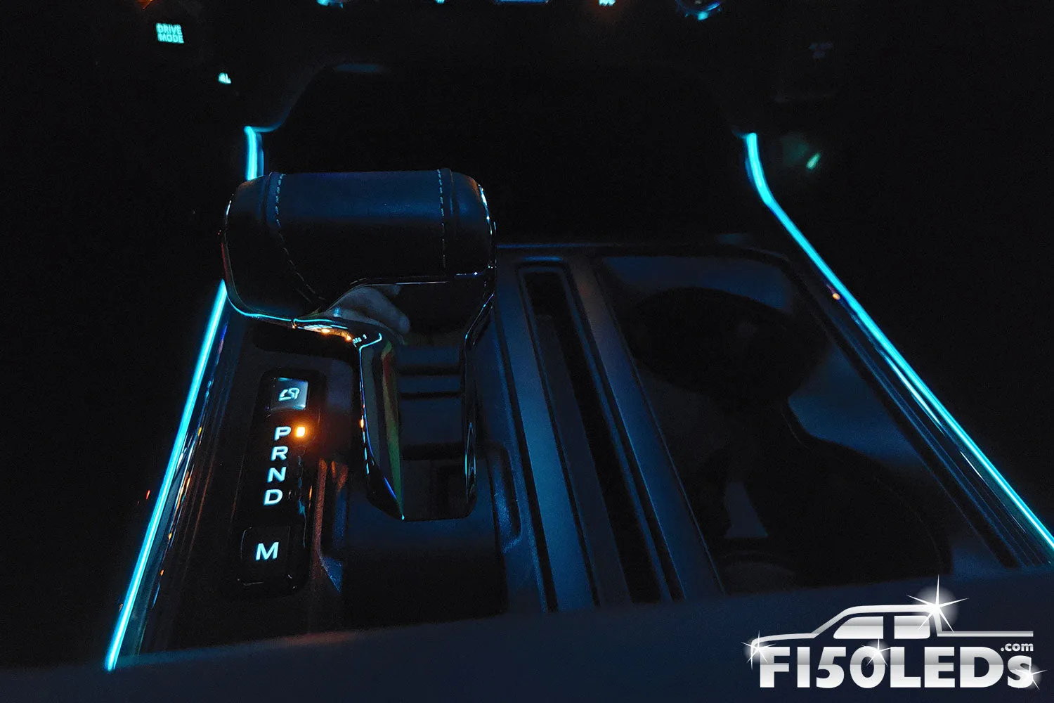 2021 - 2023 F150 Interior Console Accent Lighting