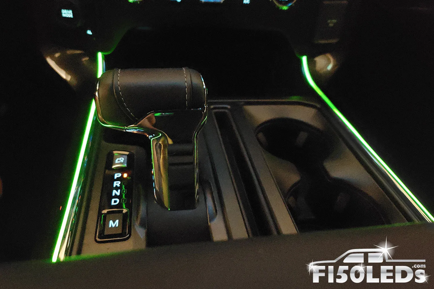 2021 - 2023 F150 Interior Console Accent Lighting