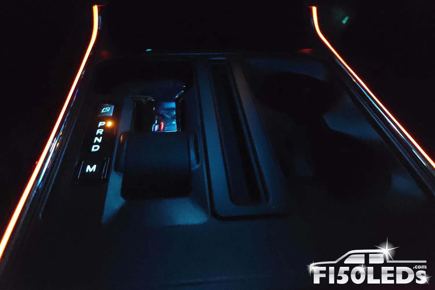 2021 - 2023 F150 Interior Console Accent Lighting