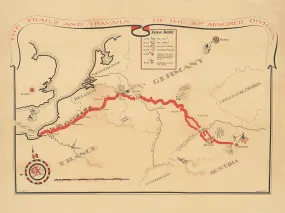 20th Armored Division Campaign Map