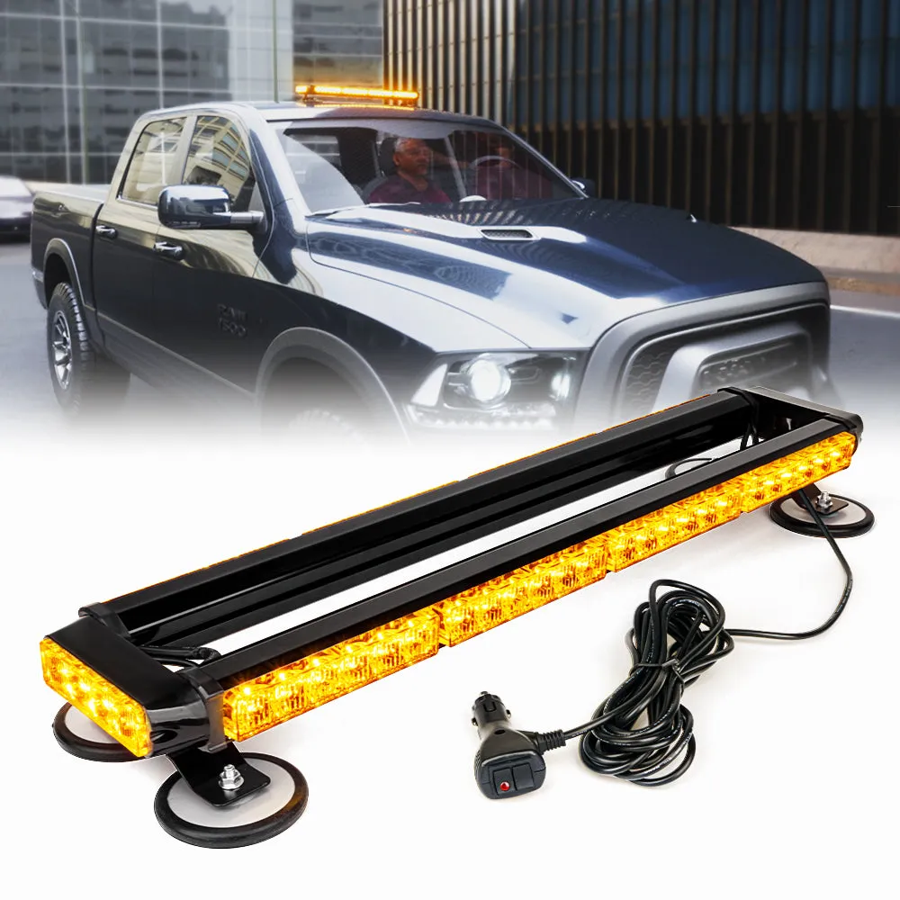 26" Mini Emergency Light Bar with Magnetic Base | Pursuit Series