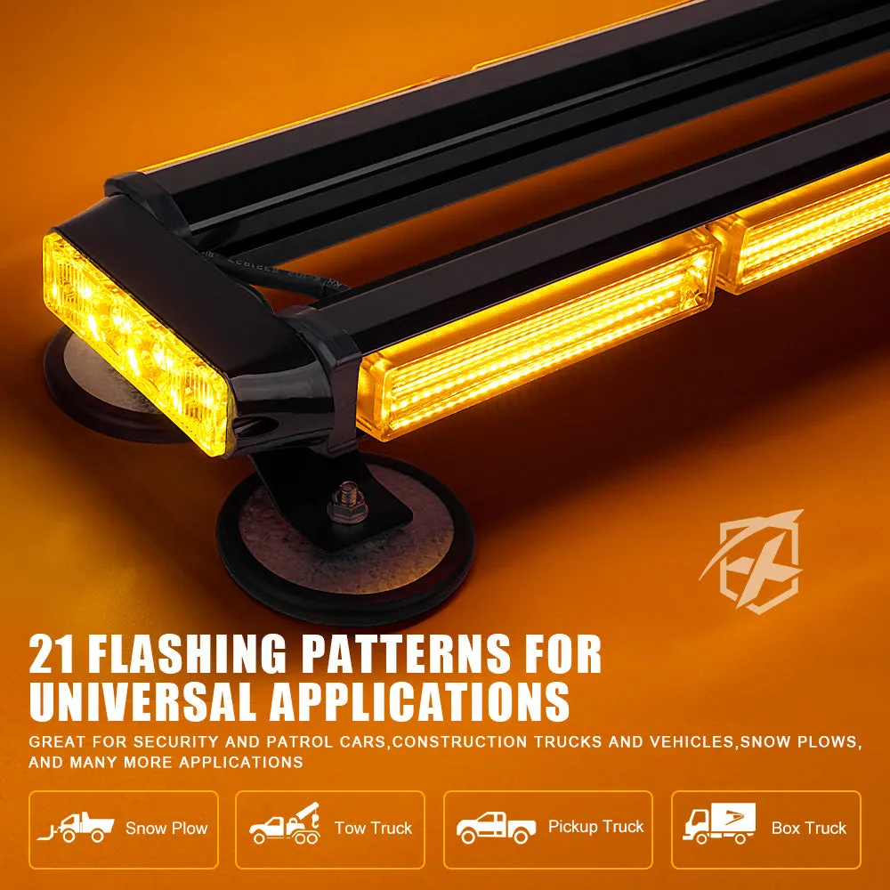 26" Rooftop LED Strobe Light with Magnetic Base | Pursuit Series