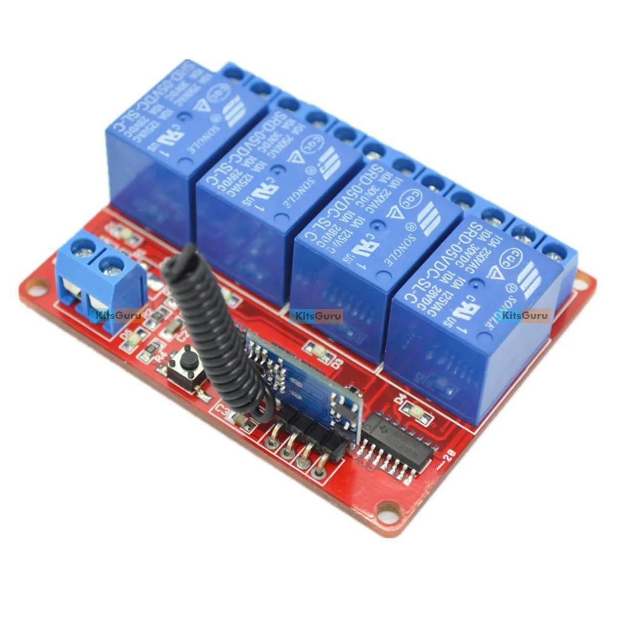 315M Wireless Module/ 12V X 4 Wireless Switch / Manual Switch / Wireless Control / Intelligent Module