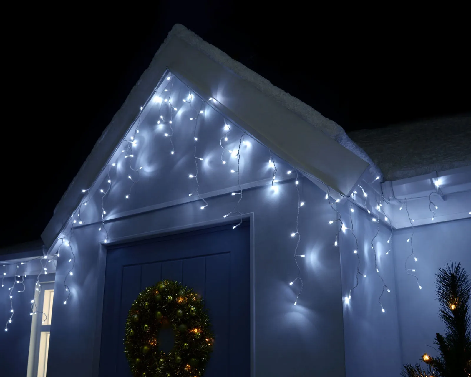 360 Icicle LED Light String, Bright White, 8.8 m