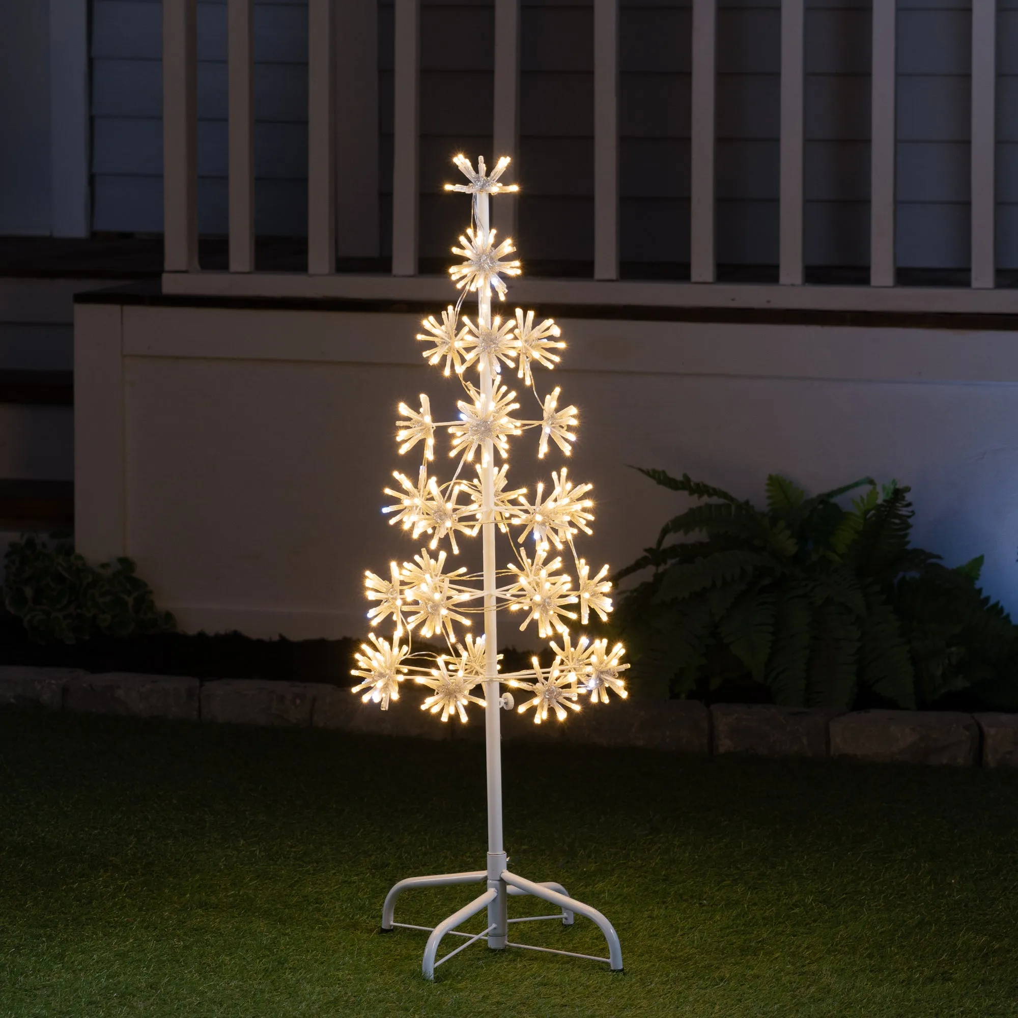 37459-A-S - Enchanting 448 LED Twinkle LED Metal Cluster Tree