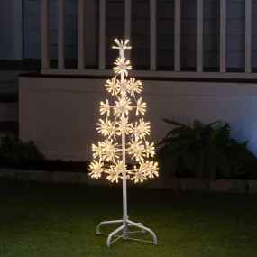 37459-A-S - Enchanting 448 LED Twinkle LED Metal Cluster Tree