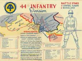 44th Infantry Division Campaign Map