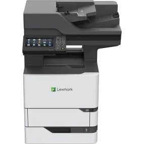$52.68/Month Lexmark MX721adhe Multifunction Monochrome Duplex Laser Printer With Copier Scanner And Fax For Office Use