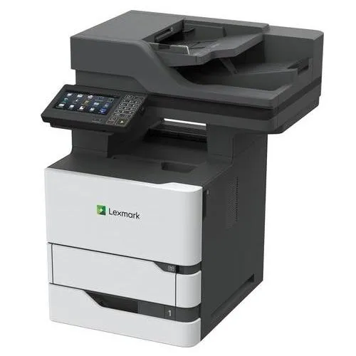 $52.68/Month Lexmark MX721adhe Multifunction Monochrome Duplex Laser Printer With Copier Scanner And Fax For Office Use