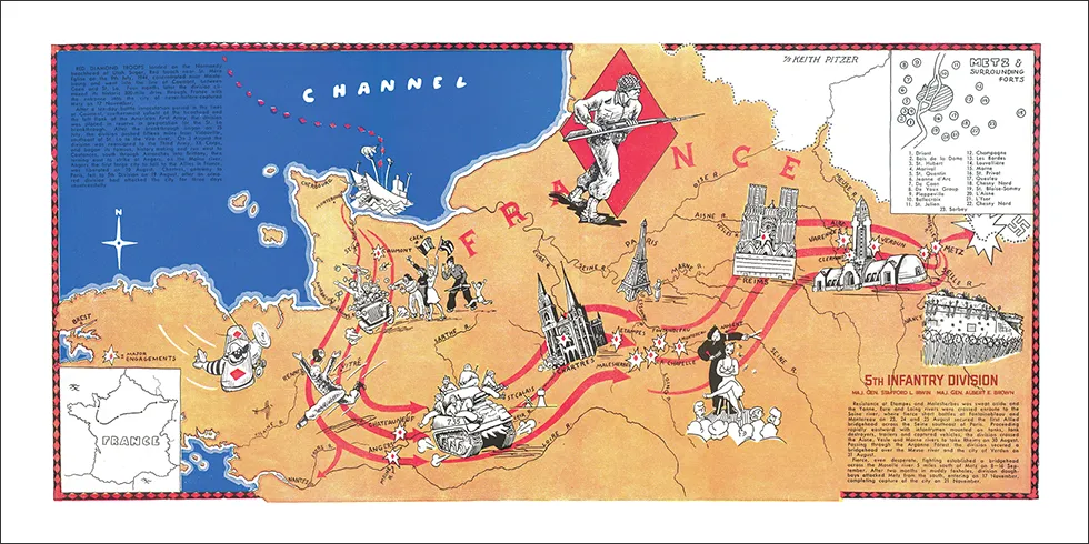 5th Infantry Division Campaign Map