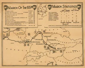 65nd Infantry Division Campaign Map