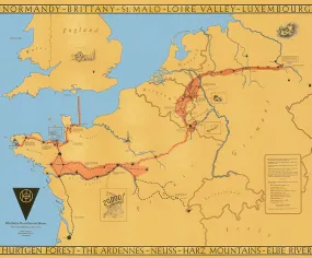 83rd Infantry Division Campaign Map