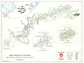 84th Infantry Division Campaign Map