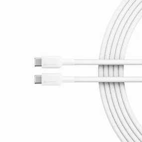 ALOGIC Elements Pro USB 2.0 USB-C to USB-C Cable 1m White | 5A| 480Mbps (ELPCC201-WH)