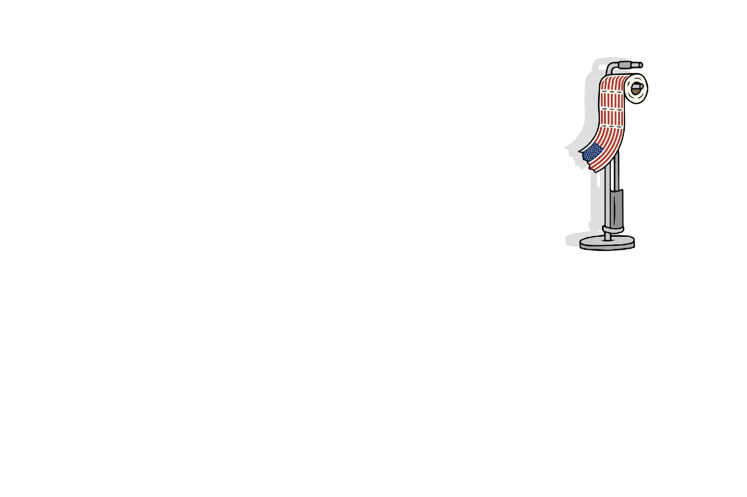 American Flag Toilet Paper