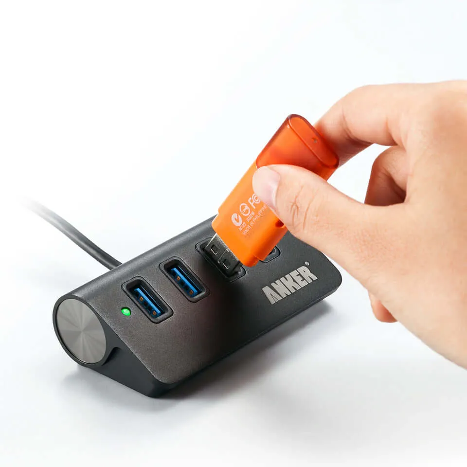Anker Aluminum 4-Port USB 3.0 Hub