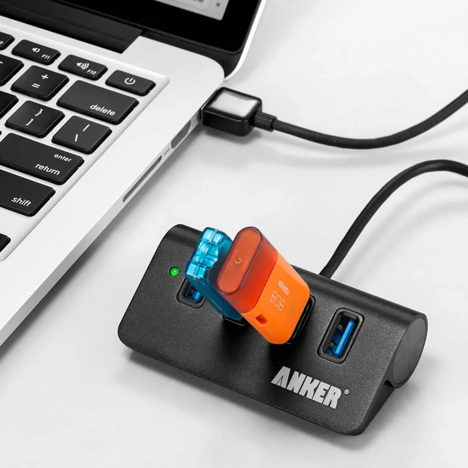 Anker Aluminum 4-Port USB 3.0 Hub