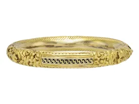 Antique Victorian Gold Bangle in 18K Gold