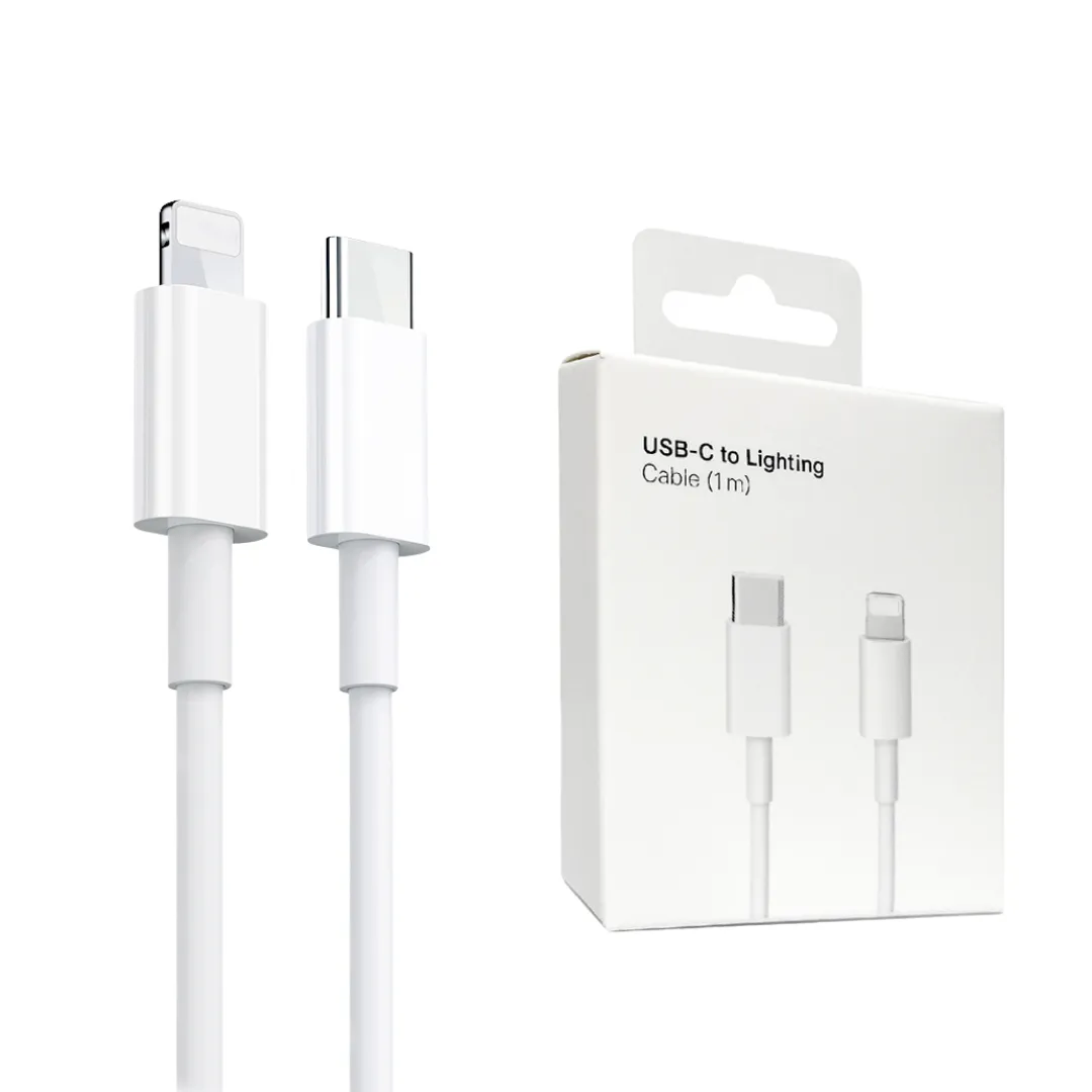 Apple iPad (6th generation) USB-C to Lightning Thunderbolt 3 Charge and Data Sync Cable 1M White