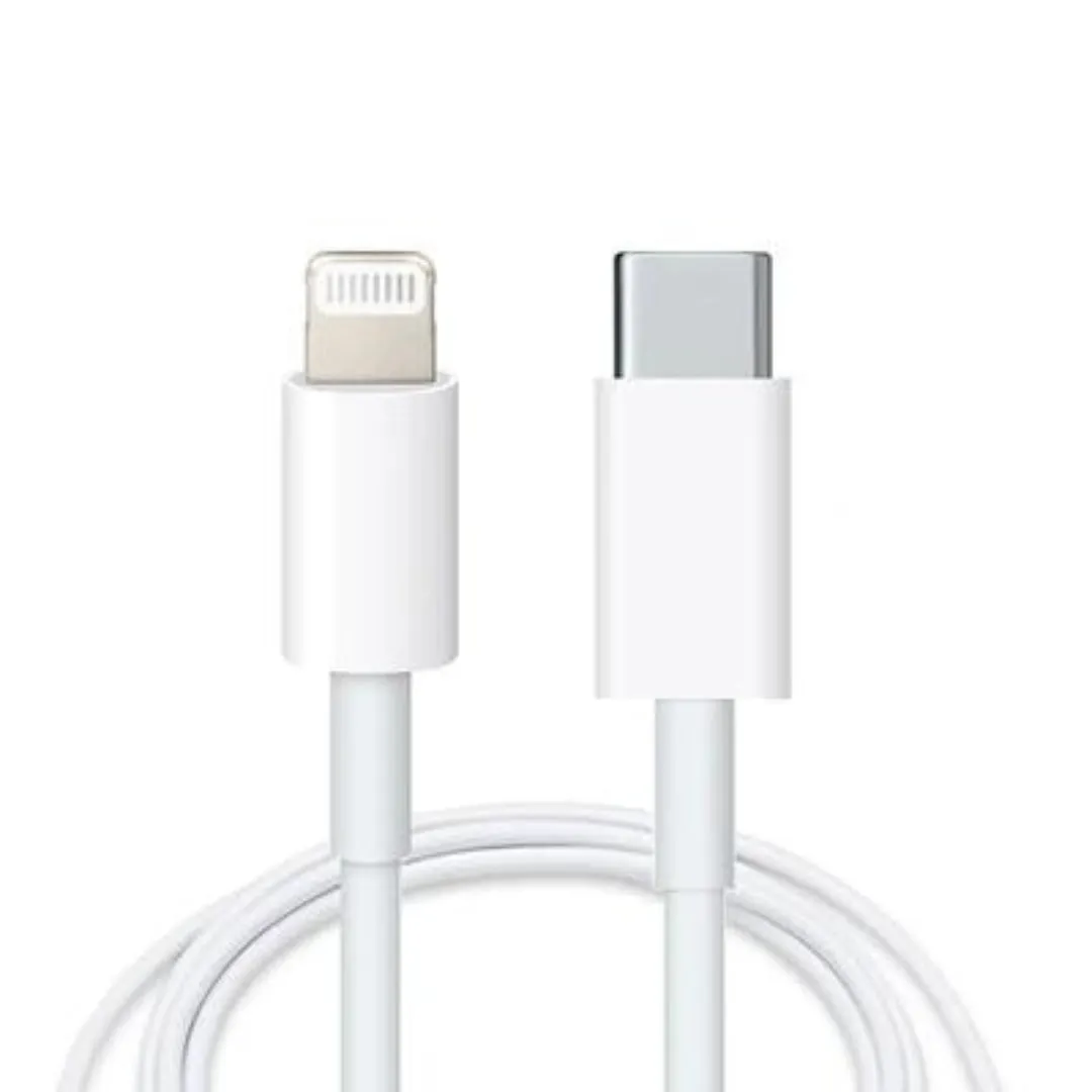 Apple iPad (6th generation) USB-C to Lightning Thunderbolt 3 Charge and Data Sync Cable 1M White