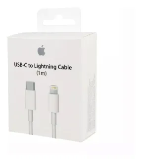 Apple iPhone SE(3rd Gen) USB-C to Lightning Thunderbolt 3 Charge and Data Sync Cable 1M White
