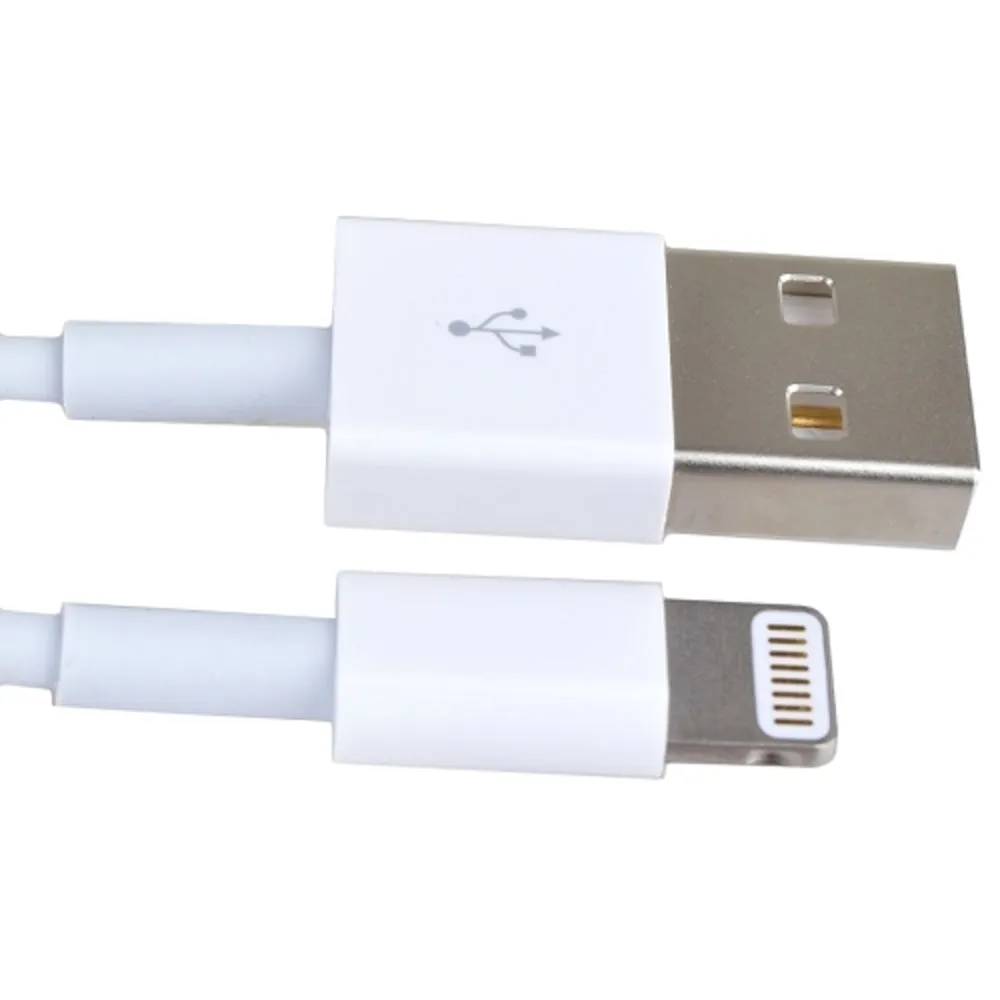 Apple Lightning to USB Charge & Sync Cable - For iPhone 5 iPad 4th Generation iPad Air Pad Mini & iPod Touch & Newer