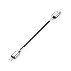 Armored Lightning(R) to USB-A Charge and Sync Cable, 3.937 Inches