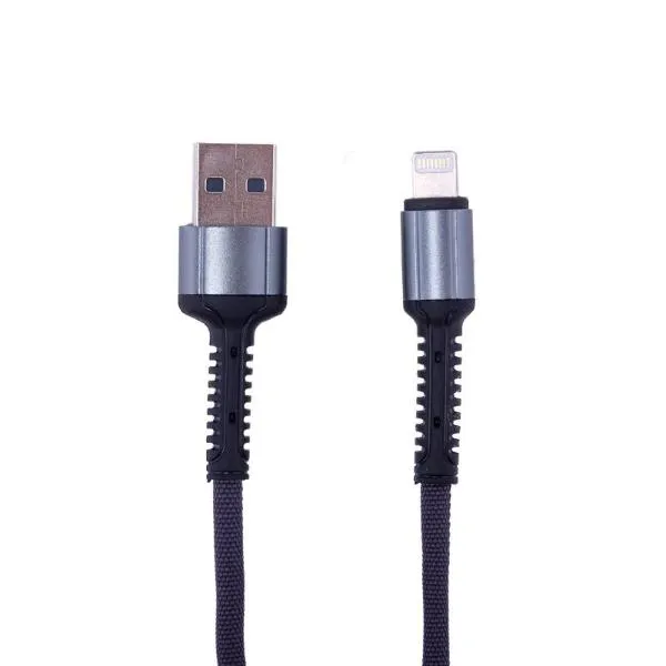 Assorted Charge & Sync USB A To 8 Pin Polyester Cable - 200cm