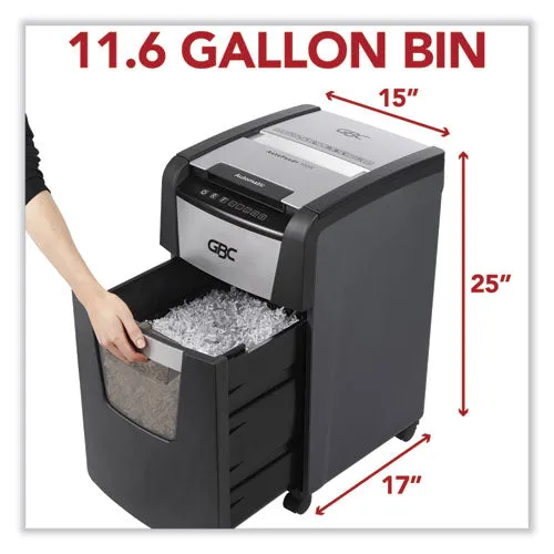 Autofeed  150x Micro-cut Home Office Shredder, 150 Auto/8 Manual Sheet Capacity