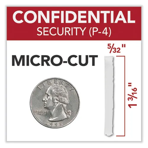 Autofeed  150x Micro-cut Home Office Shredder, 150 Auto/8 Manual Sheet Capacity