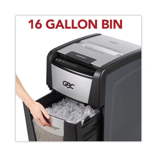 Autofeed  300m Micro-cut Office Shredder, 300 Auto/8 Manual Sheet Capacity