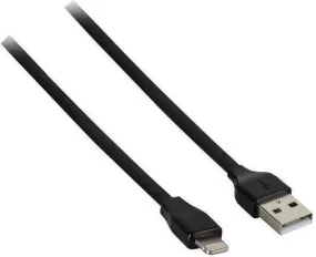 AXXESS MOBILITY AXM-I5USBFL1 Flat Lightning to USB Charging & Data Cable, 1m