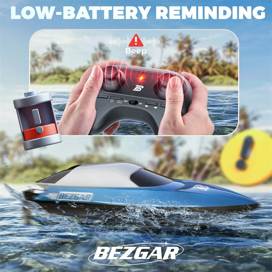 Bezgar Self-righting RC Boat for Beginners