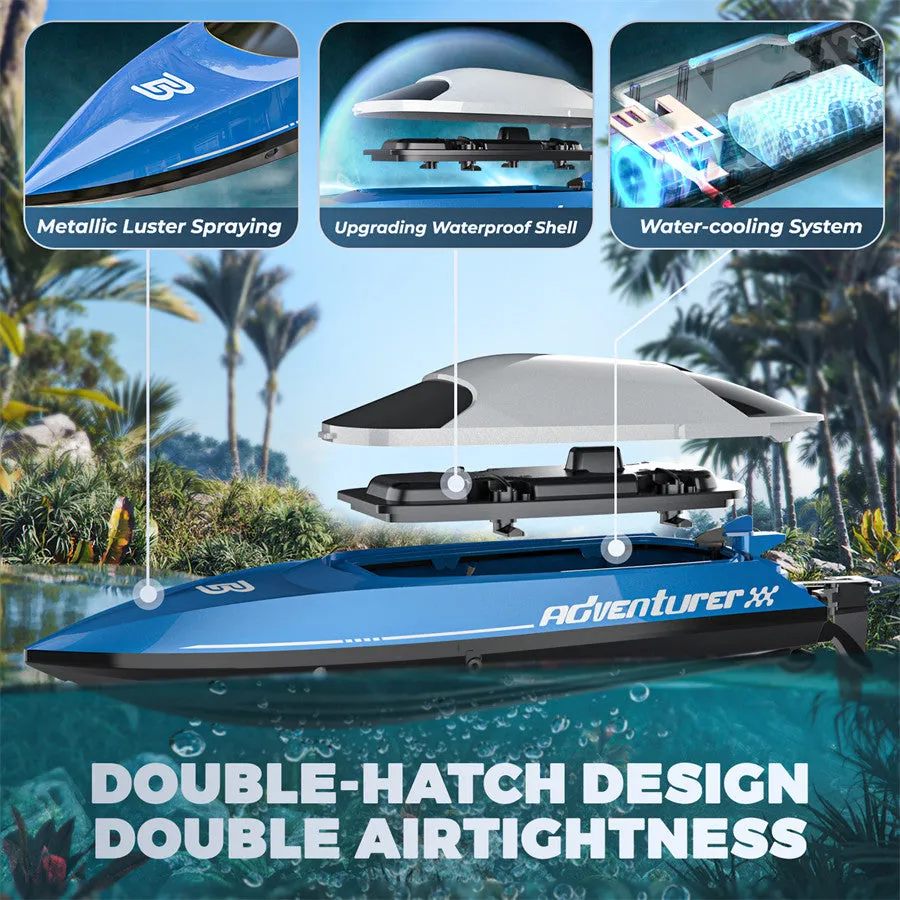 Bezgar Self-righting RC Boat for Beginners