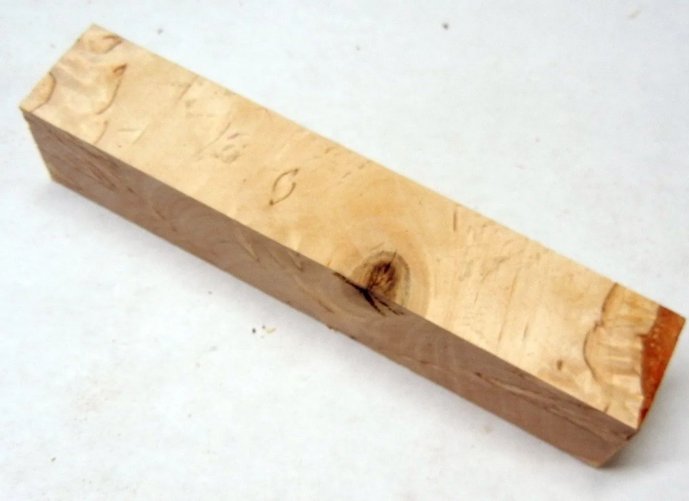 Birch Masur Cross Cut (1 pc) Pen/Reel/Razor Blank 1"sq x 5" - 1296