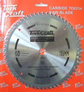 BLADE TCT 185 X 60T 16MM GENERAL PURPOSE CROSS CUT