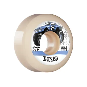 Bones STF Big Rigs V5 Sidecut Wheels 99a Natural - Assorted Sizes