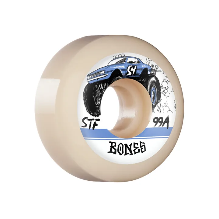 Bones STF Big Rigs V5 Sidecut Wheels 99a Natural - Assorted Sizes