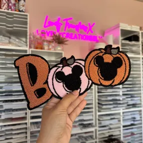 Boo - Iron On Patch
