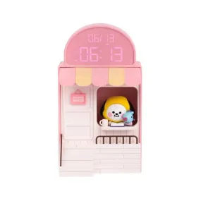 BT21 Chimmy Cafe Clock Led Desk Clock / Figure Home Deco