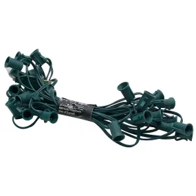 C9 Socket Seasonal Light String Only - C9 Bulbs Not Included