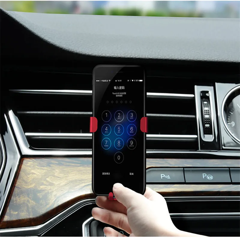 Cafele Gravity Car Outlet Air Vent Car Mobile Phone Holder Navigation Frame Bracket Clip Universal For iPhone For Samsung