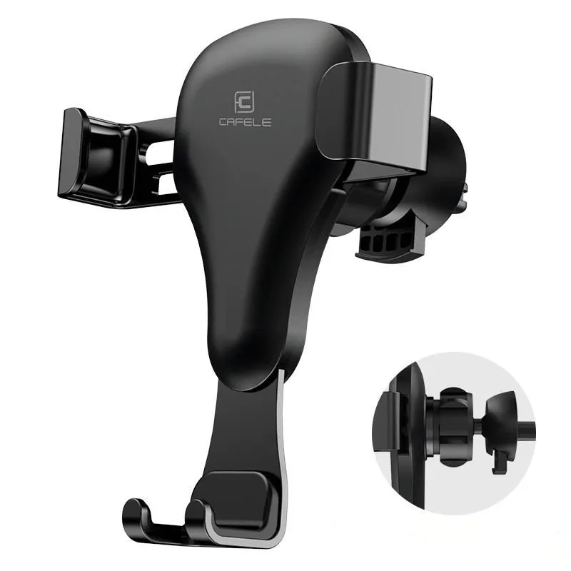 Cafele Gravity Car Outlet Air Vent Car Mobile Phone Holder Navigation Frame Bracket Clip Universal For iPhone For Samsung