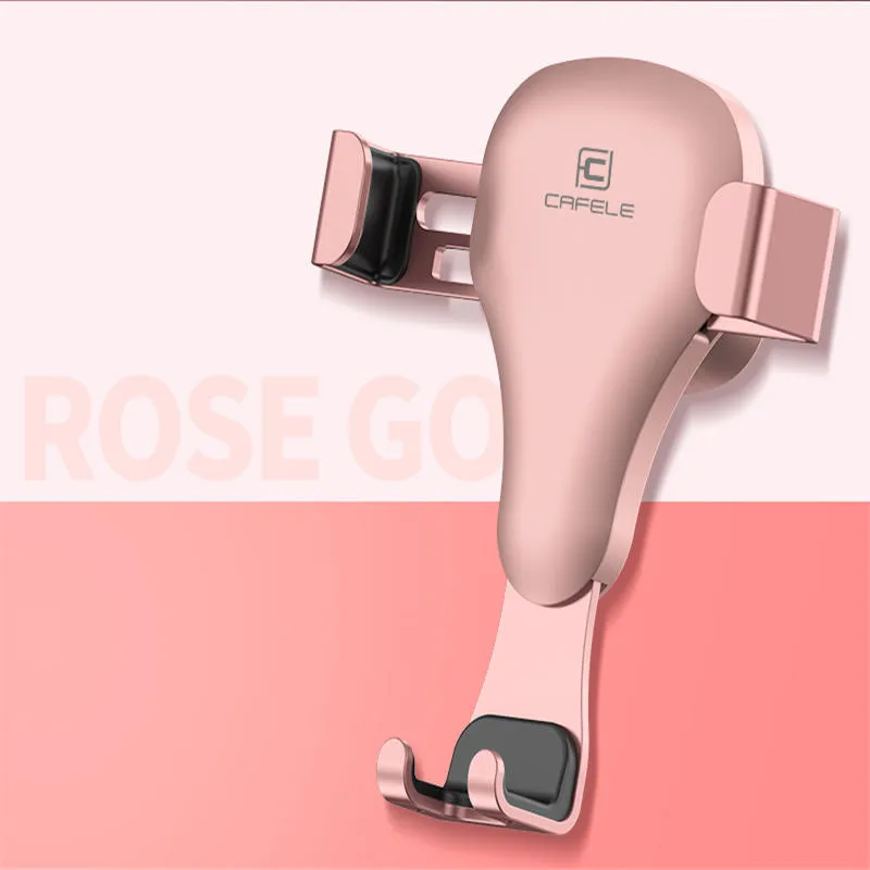 Cafele Gravity Car Outlet Air Vent Car Mobile Phone Holder Navigation Frame Bracket Clip Universal For iPhone For Samsung